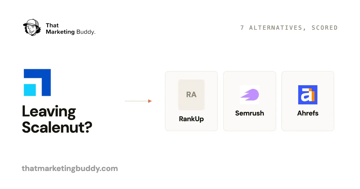 7 Best Scalenut Alternatives for AI Search in 2026