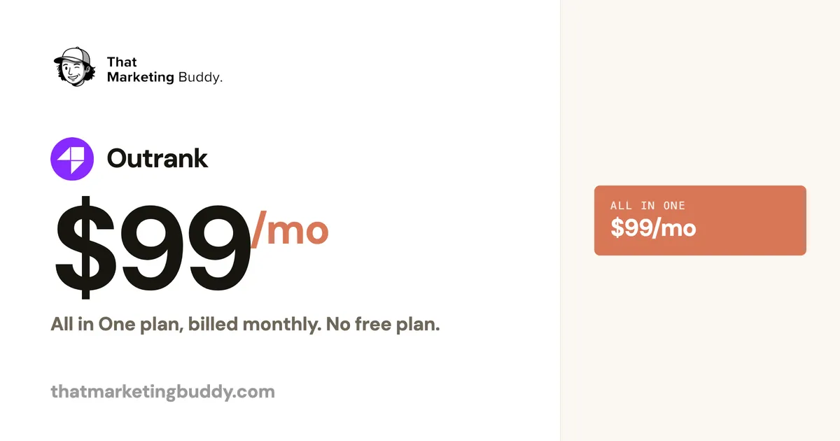 Outrank Pricing 2026: $99/mo AI SEO Autopilot