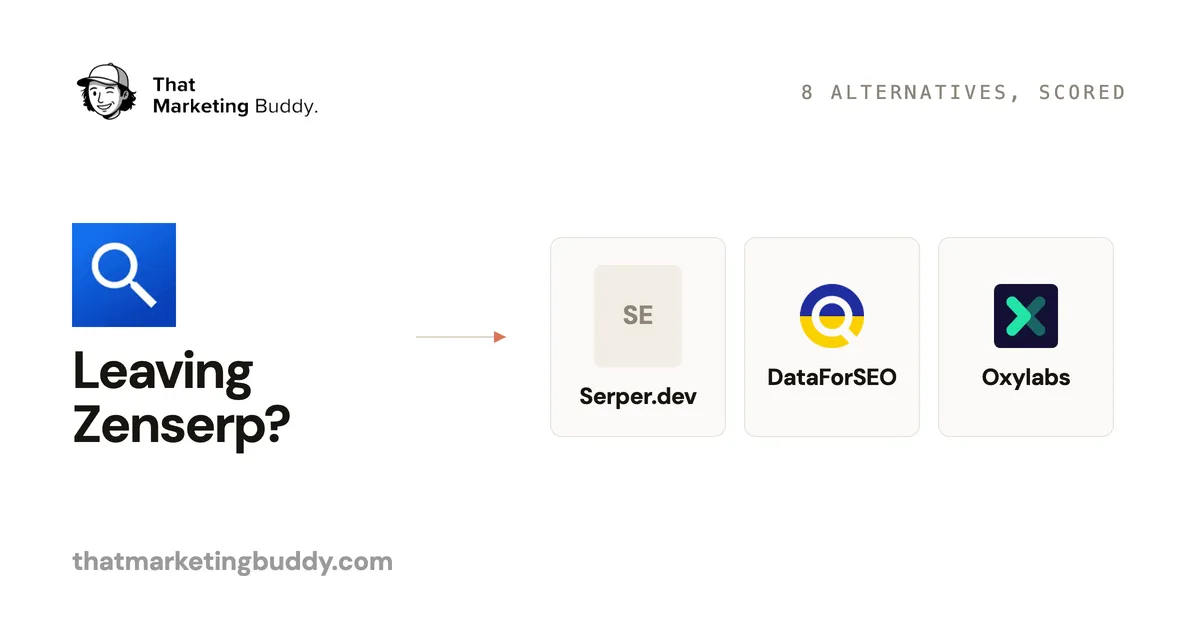 8 Best Zenserp Alternatives for Google Search APIs in 2026