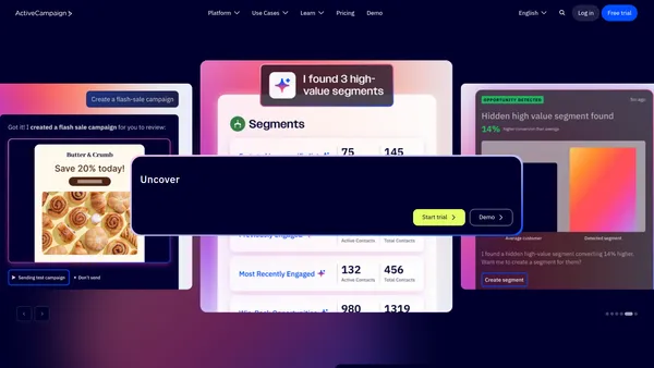 ActiveCampaign screenshot