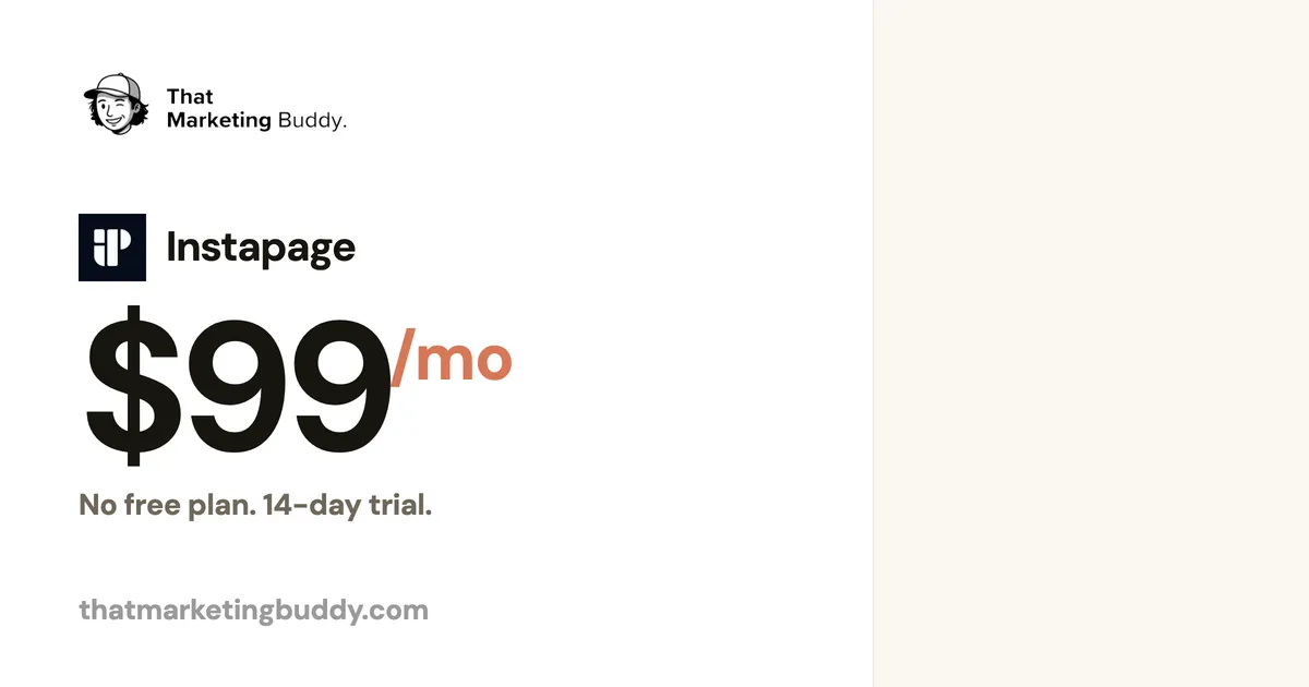 Instapage Pricing: Create $99, Optimize $199, Convert Custom