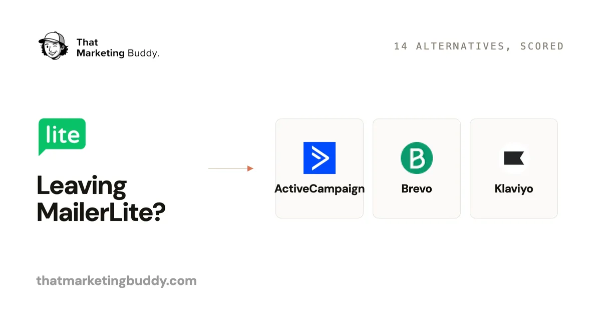 MailerLite Alternatives: 14 Options to Consider