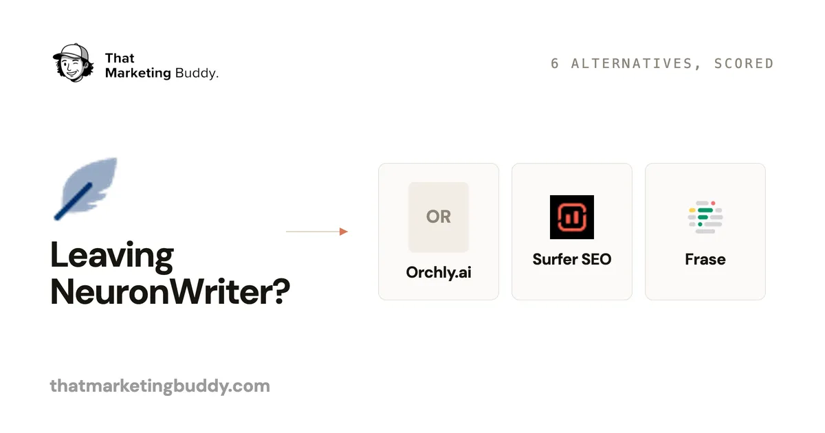 6 Best NeuronWriter Alternatives in 2026
