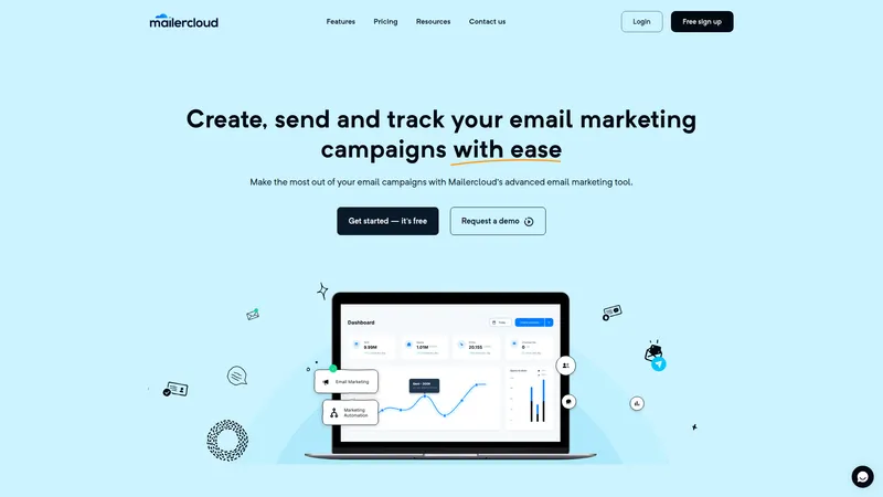 Mailercloud interface
