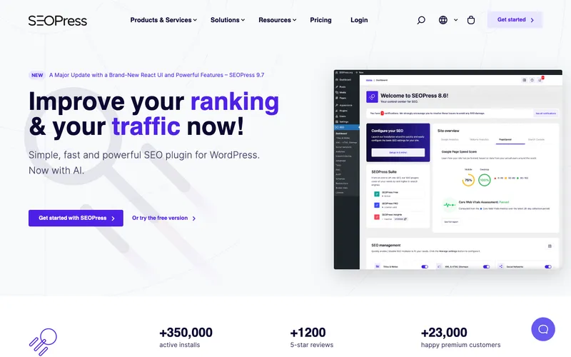 SEOPress interface