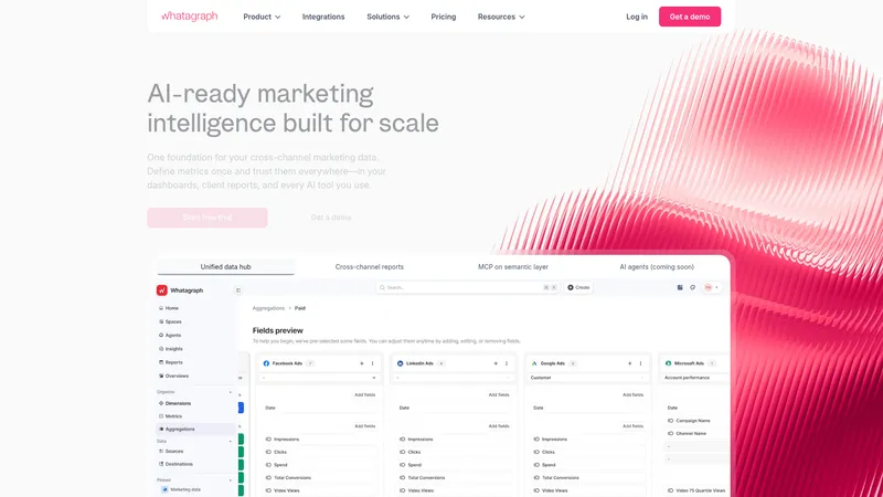Whatagraph interface