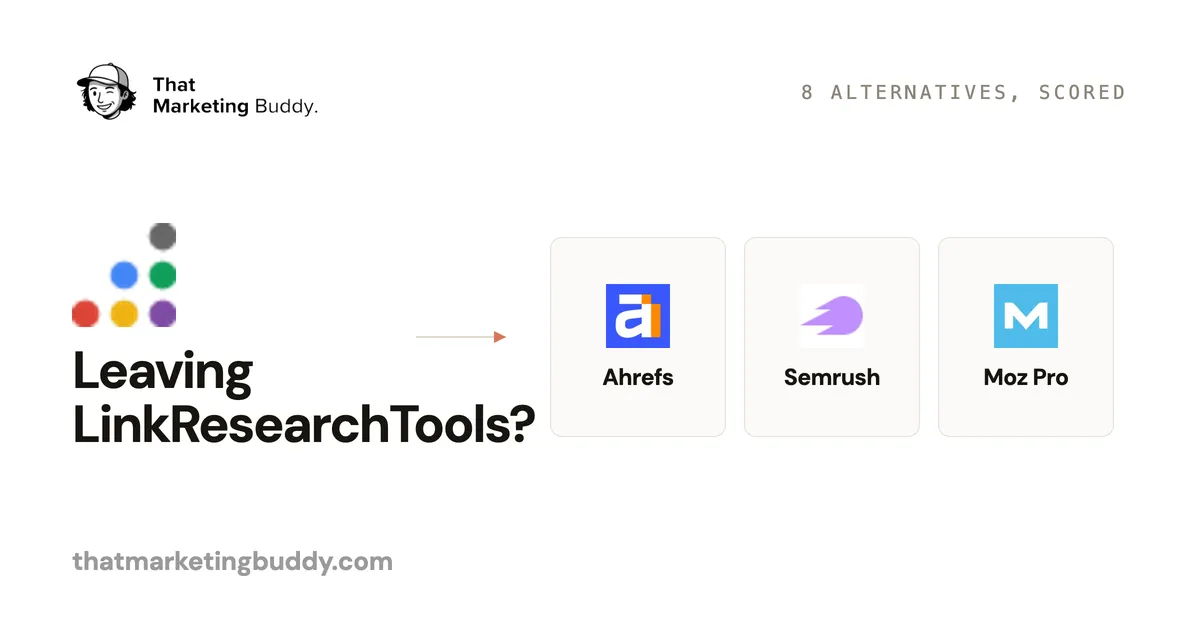 8 Best LinkResearchTools Alternatives in 2026