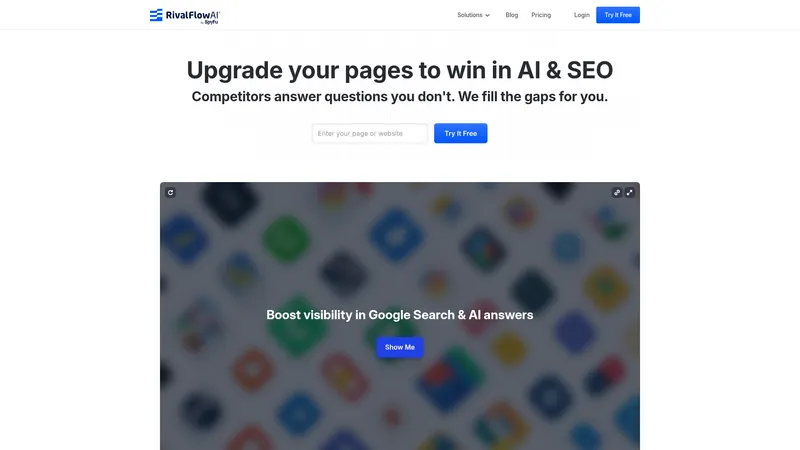 RivalFlow interface