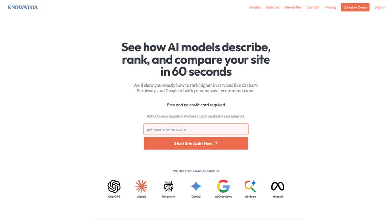 Knowatoa interface