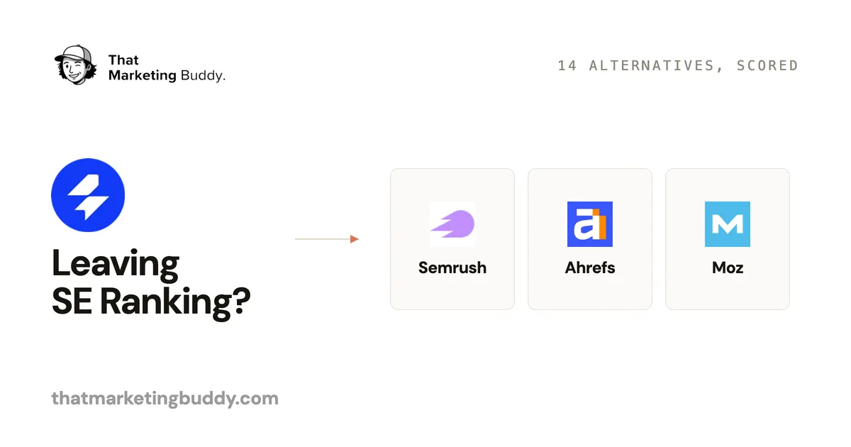 14 Great Alternatives to SE Ranking