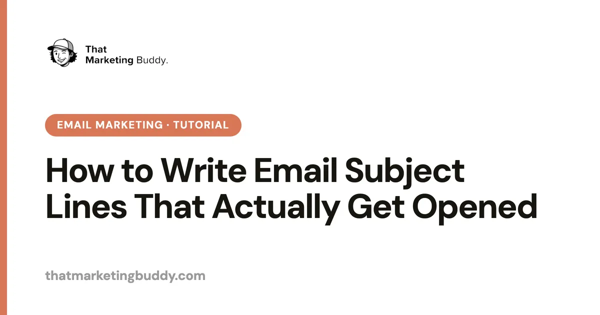 How to Write Email Subject Lines That Actually Get Opened