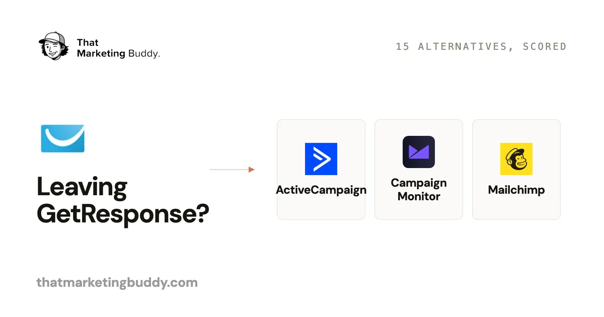 15 GetResponse Alternatives Worth Considering