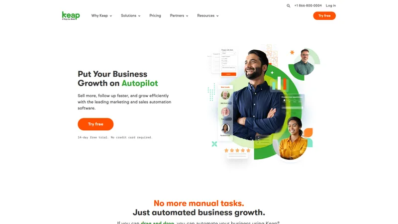 Keap interface