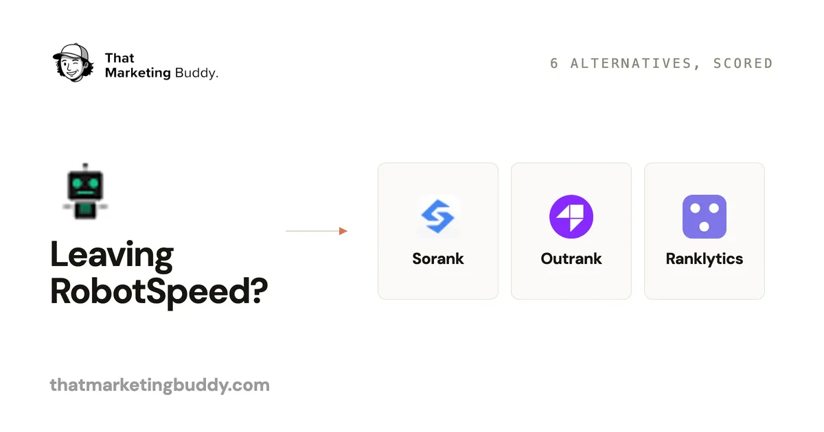 6 Best RobotSpeed Alternatives for AI SEO