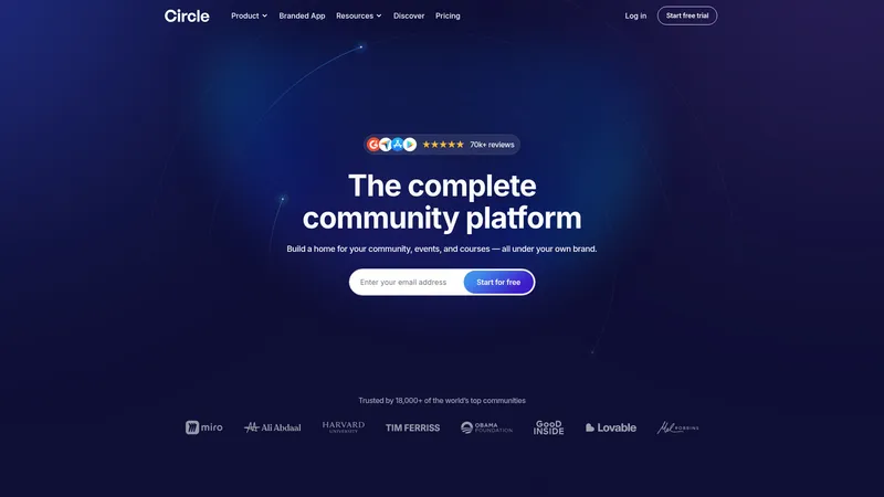 Circle interface