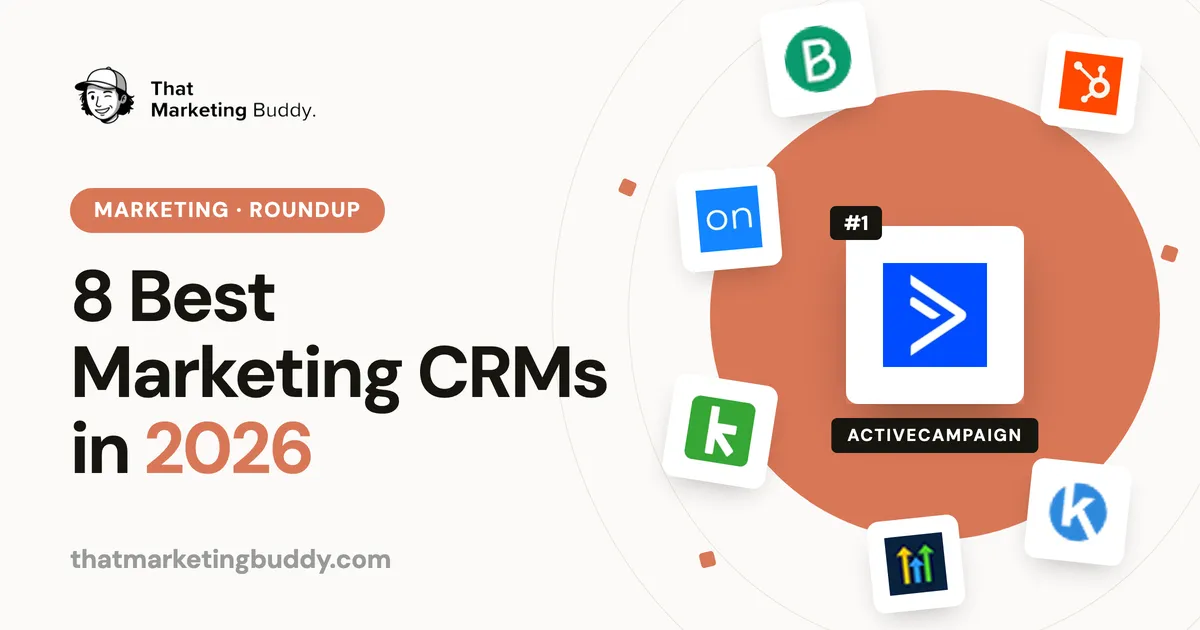 8 Best Marketing CRMs in 2026