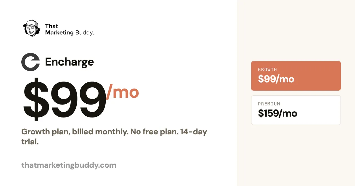 Encharge Pricing: $99 SaaS Marketing Automation, No Free Plan