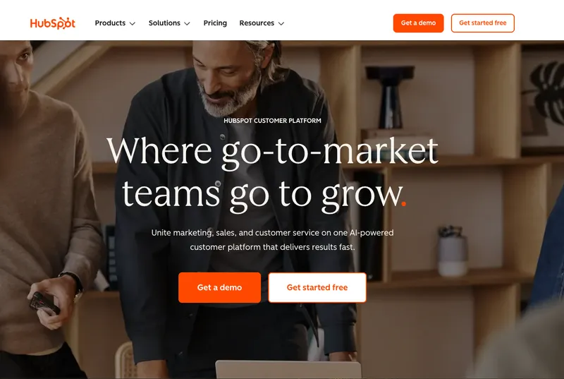 HubSpot interface