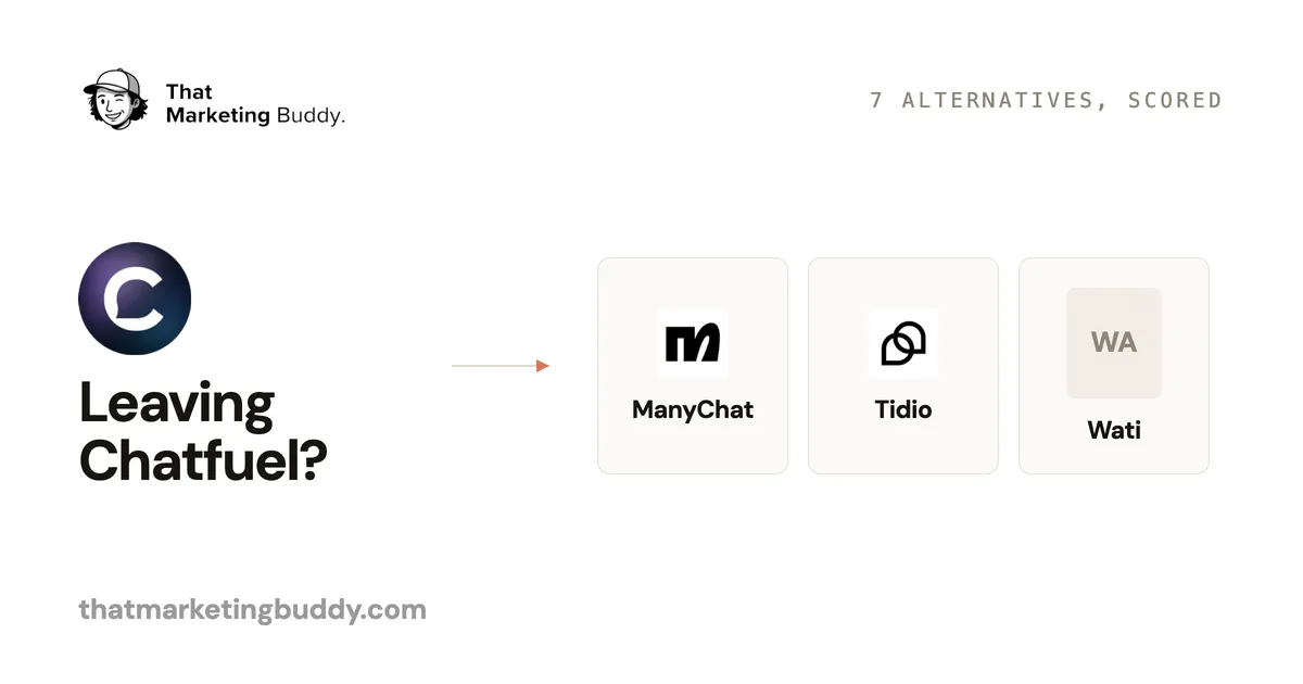 7 Best Chatfuel Alternatives for WhatsApp and Instagram in 2026