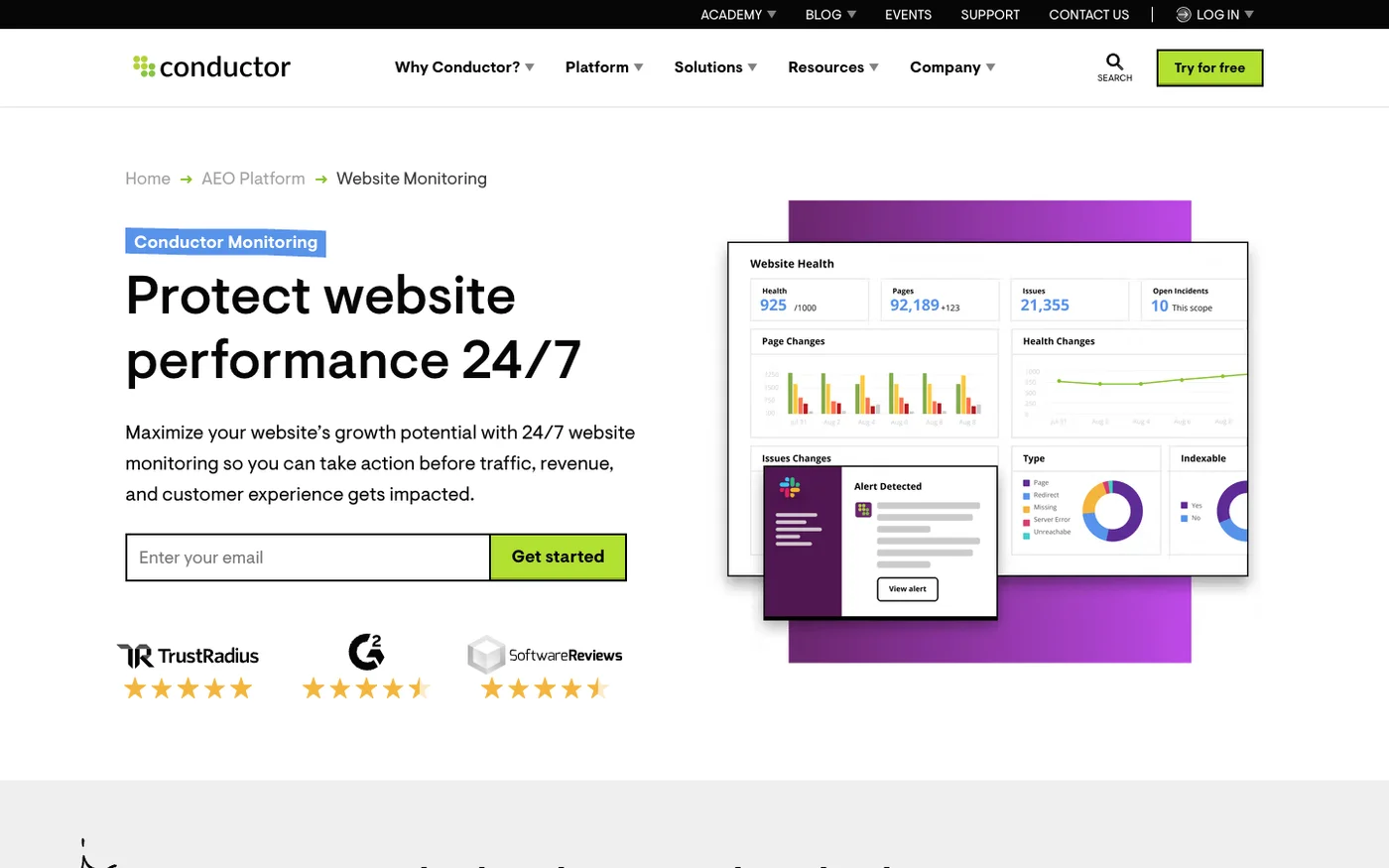 ContentKing website screenshot
