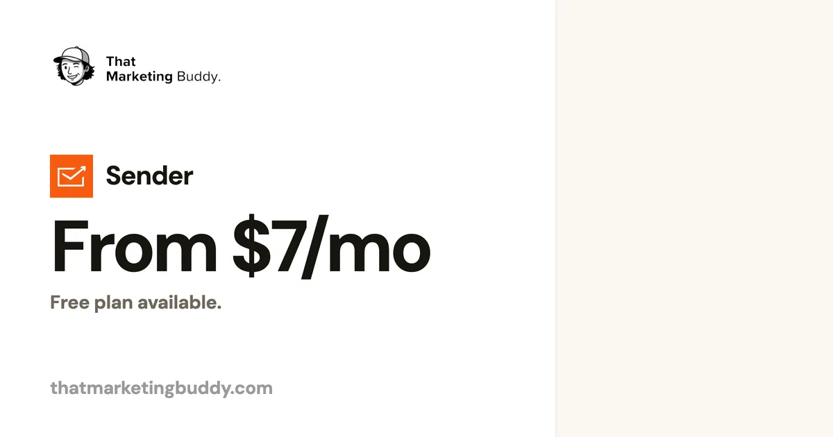 Sender Pricing: How Much Free Email Can You Send?