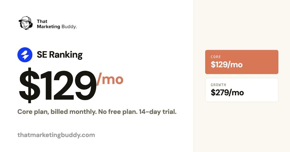 SE Ranking Pricing 2026: Core, Growth, and Enterprise Plans