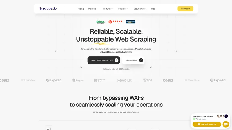 Scrape.do interface