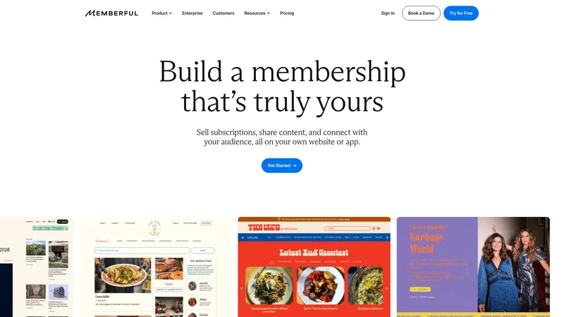 Memberful interface