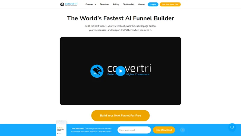 Convertri interface