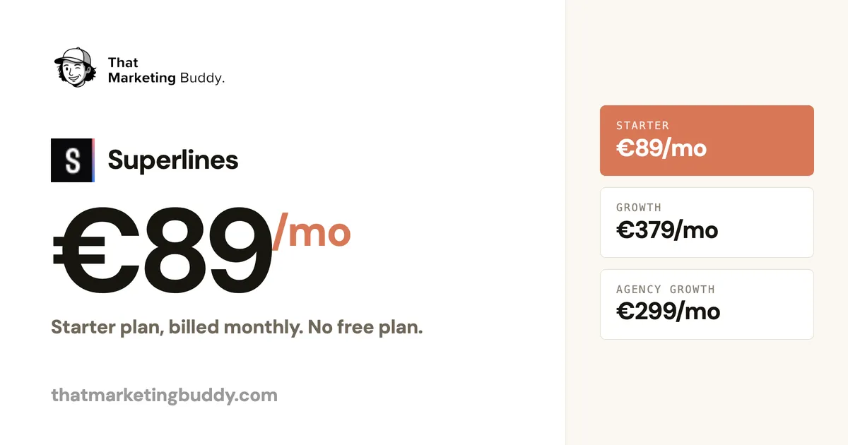 Superlines Pricing