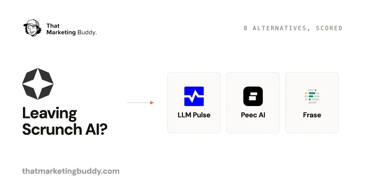 8 Best Scrunch AI Alternatives for AI Search in 2026