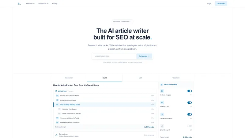 Byword interface