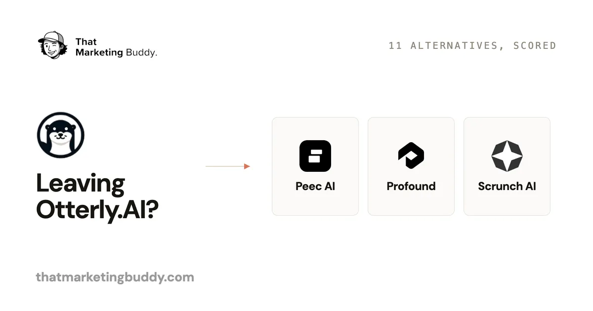 7 Best Otterly.AI Alternatives for AI Visibility
