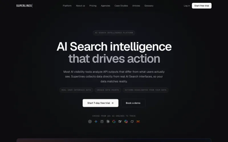 Superlines interface