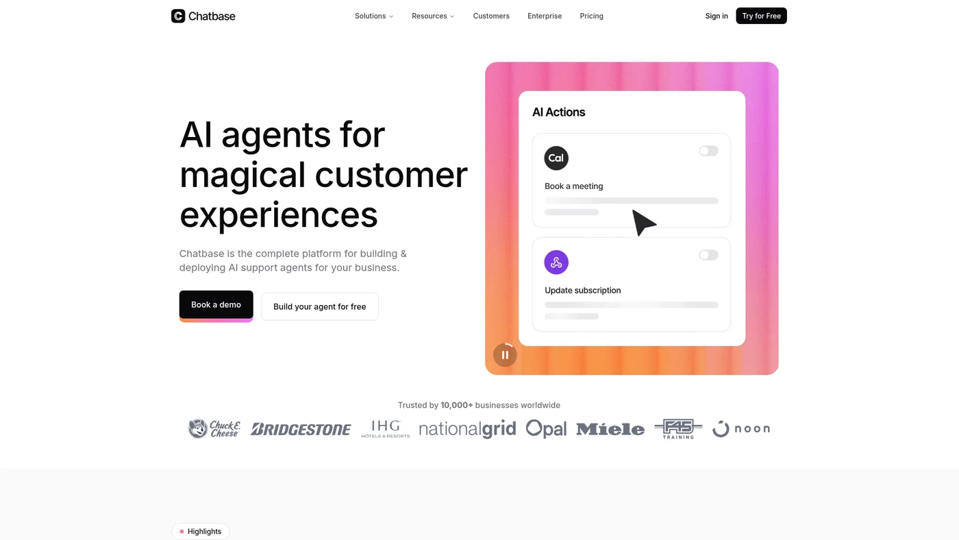 Chatbase screenshot