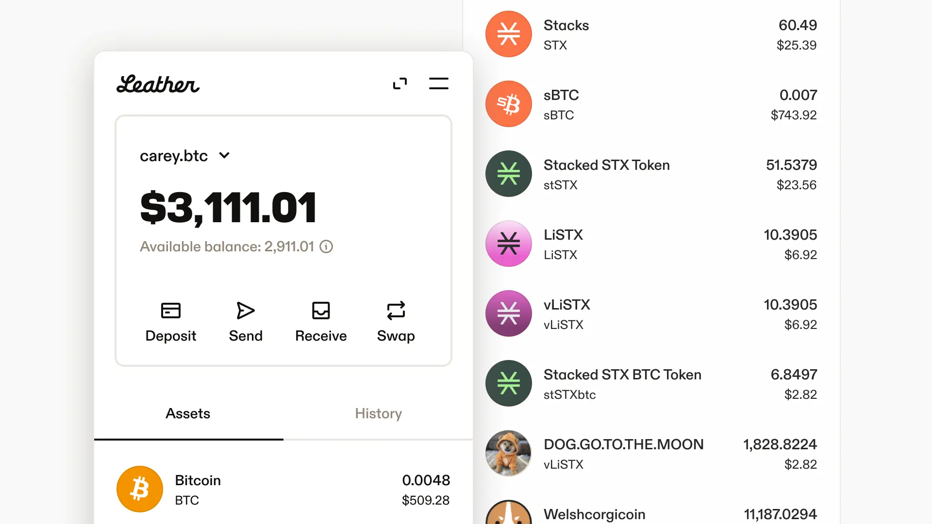 Improved wallet balance accuracy, coverage and load times