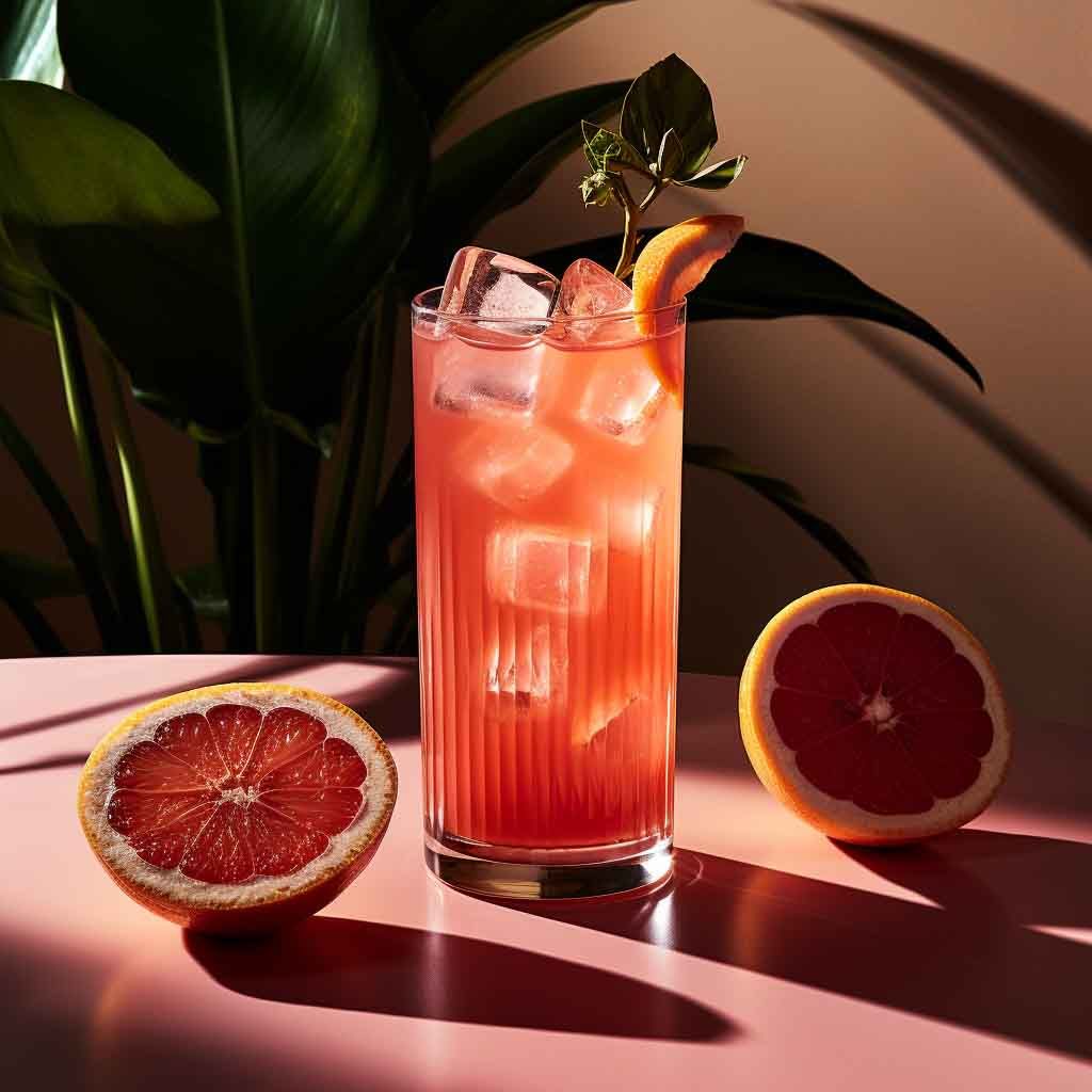 Grapefruit Gin Fizz