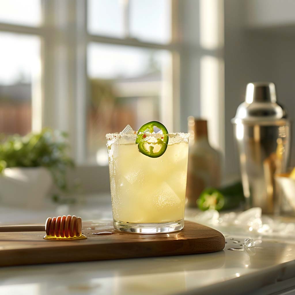 Hot Honey Margarita