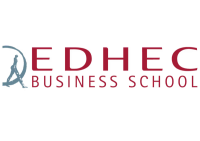 Logo officiel de l'edhec Business School (edhec.edu), partenaire académique de flowexam.com dans la préparation premium au TOEIC.