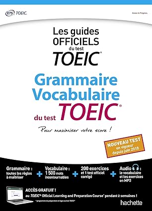 grammaire vocabulaire toeic