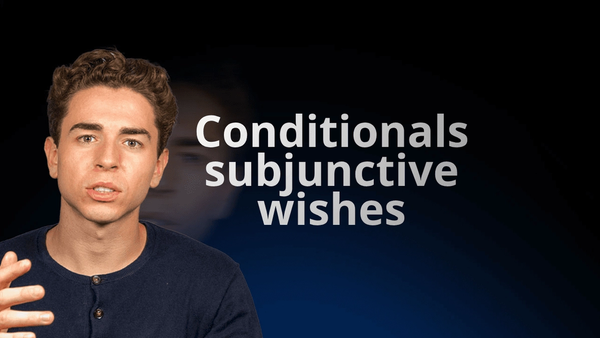 flowexam.com teacher explaining in English conditionals subjunctive and wishes with examples for TOEIC® preparation