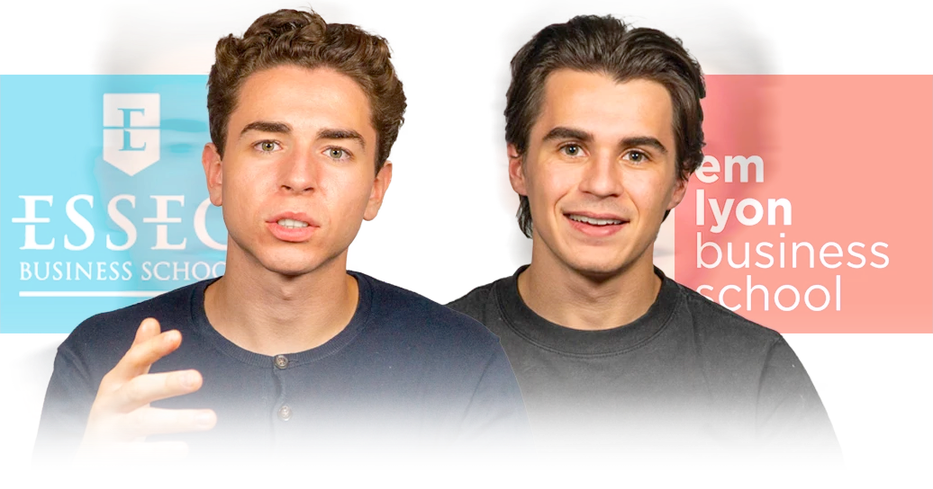 Louis et Antoine, les deux fondateurs de Flow Exam