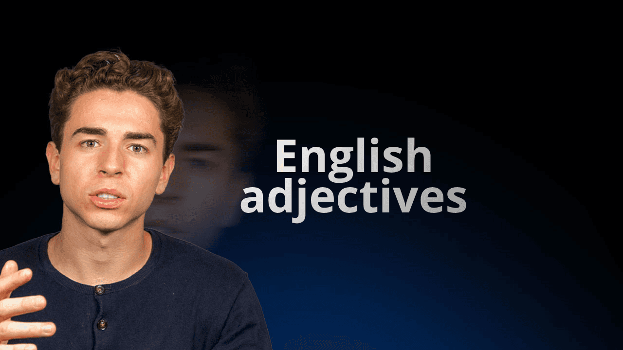 معلم من موقع flowexam.com يشرح تكوين الصفات الإنجليزية وموقعها مع أمثلة للتحضير لاختبار TOEIC®