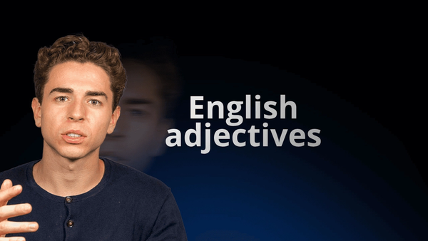 flowexam.com teacher explaining in English adjectives formation and placement with examples for TOEIC® preparation