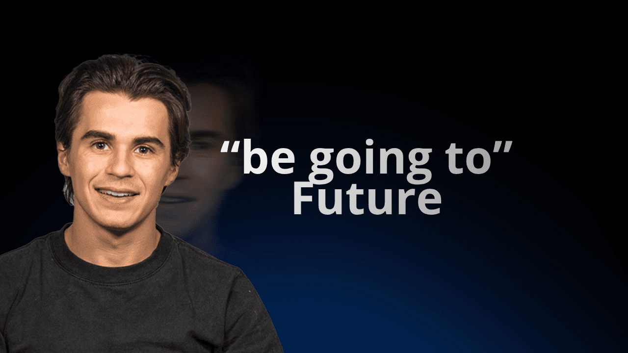 ফ্লোএক্সাম ডট কম শিক্ষক উদাহরণ সহ be going to কাঠামো দিয়ে ইংরেজিতে ভবিষ্যৎ কাল ব্যাখ্যা করছেন TOEIC® প্রস্তুতির জন্য