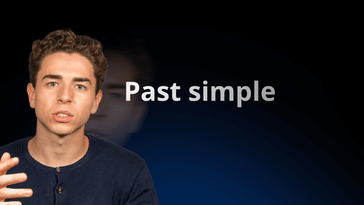 ফ্লোএক্সামের শিক্ষক ব্ল্যাকবোর্ডে TOEIC® প্রস্তুতির জন্য উদাহরণ সহ ইংরেজি পাস্ট সিম্পল টেন্স ব্যাখ্যা করছেন