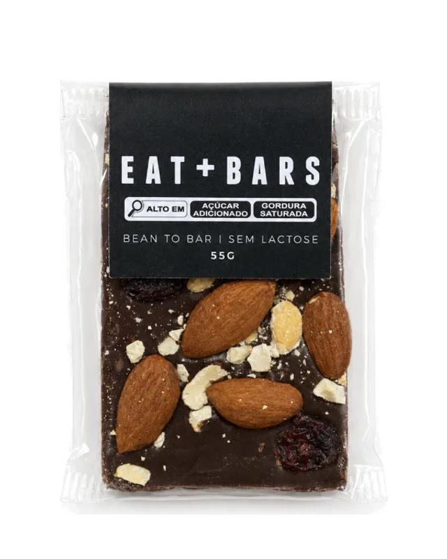 EAT Bars meio amargo com amêndoas e cranberry