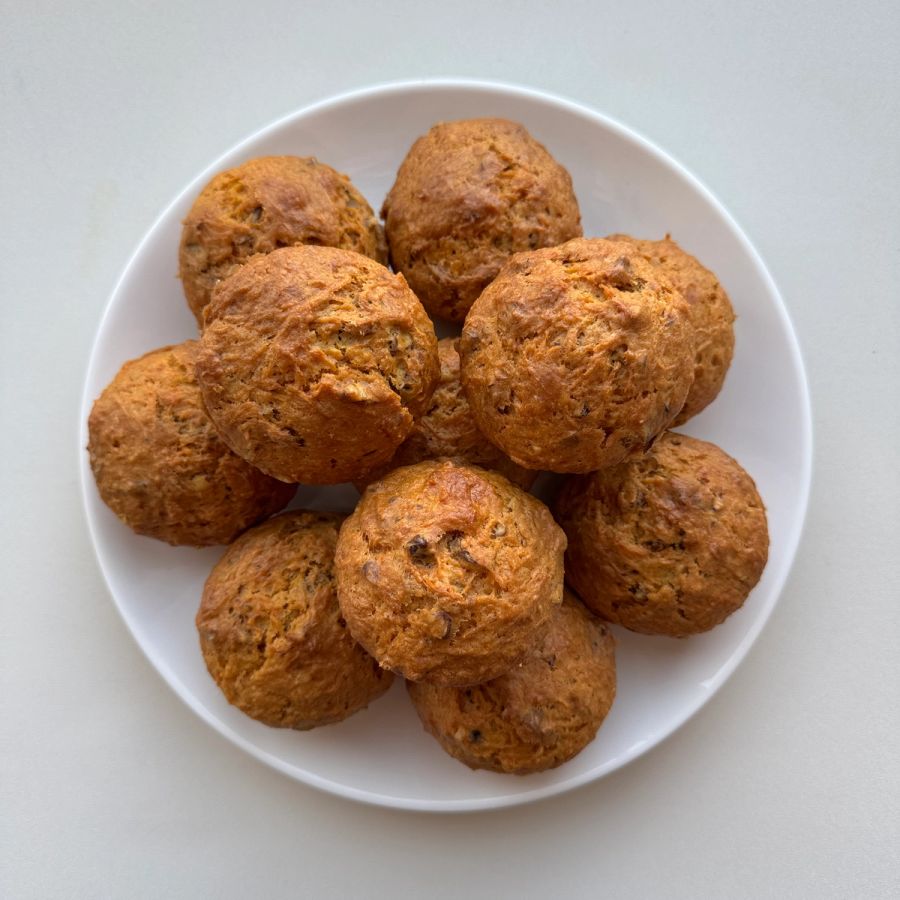 Морковные кексы