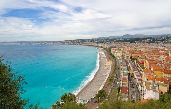 Baie des Anges (Angel's Bay) of Nice, France