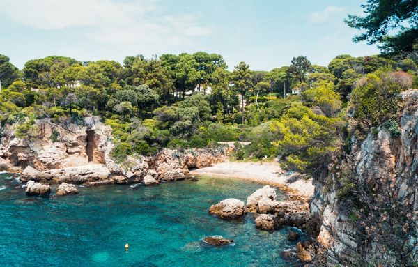Billionaire's Bay at Cap d'Antibes in Southern France